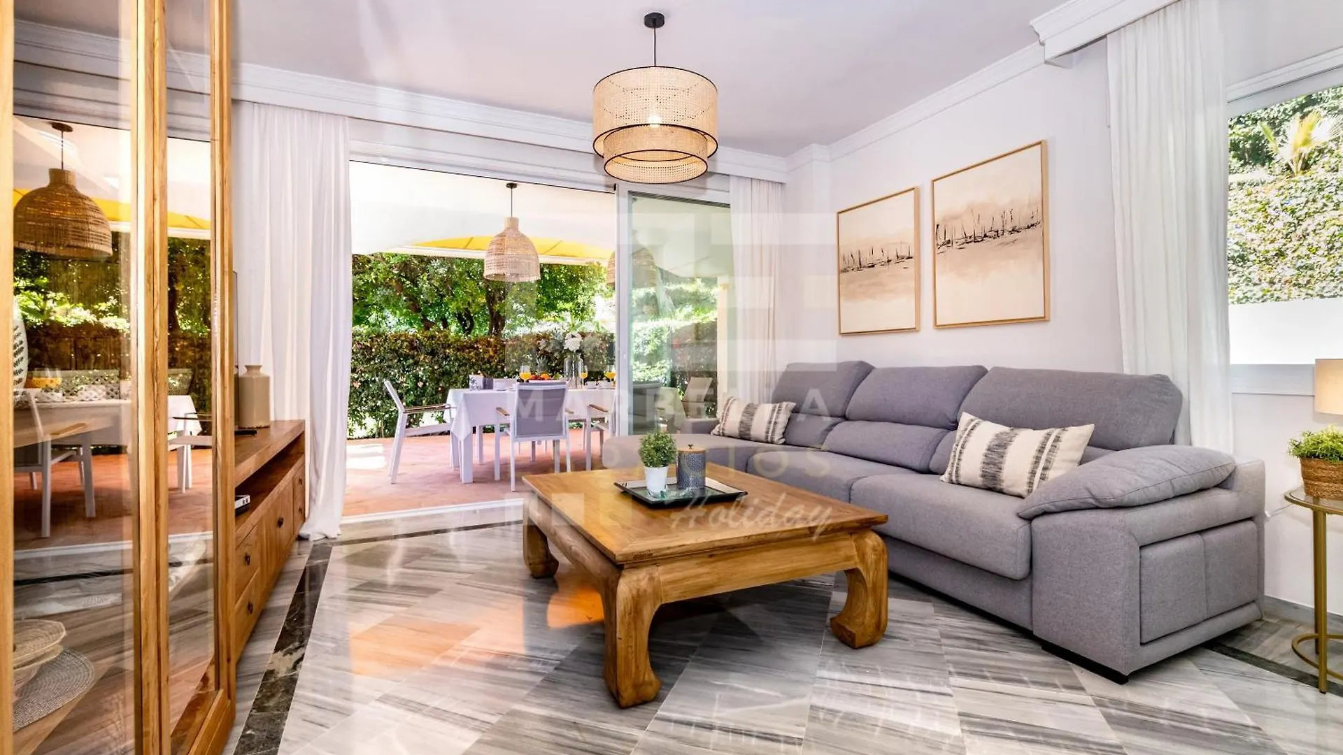 Amplio Apartamento Planta Jardin Nagueles Marbella Spain